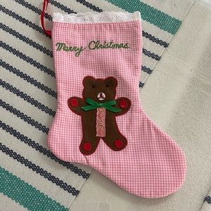VINTAGE HANDMADE CHILD’S STOCKING